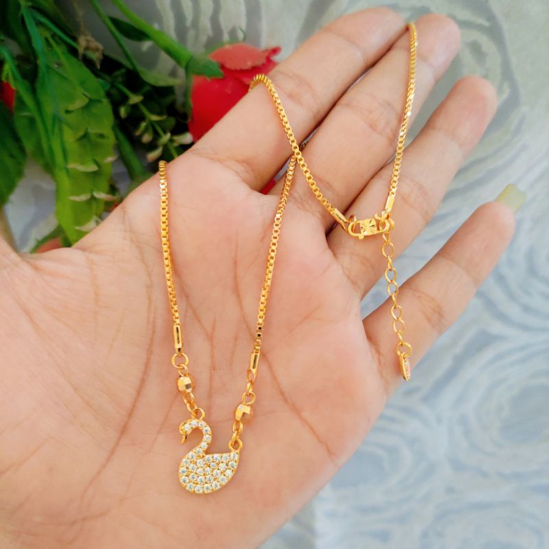 kalung angsa xuping