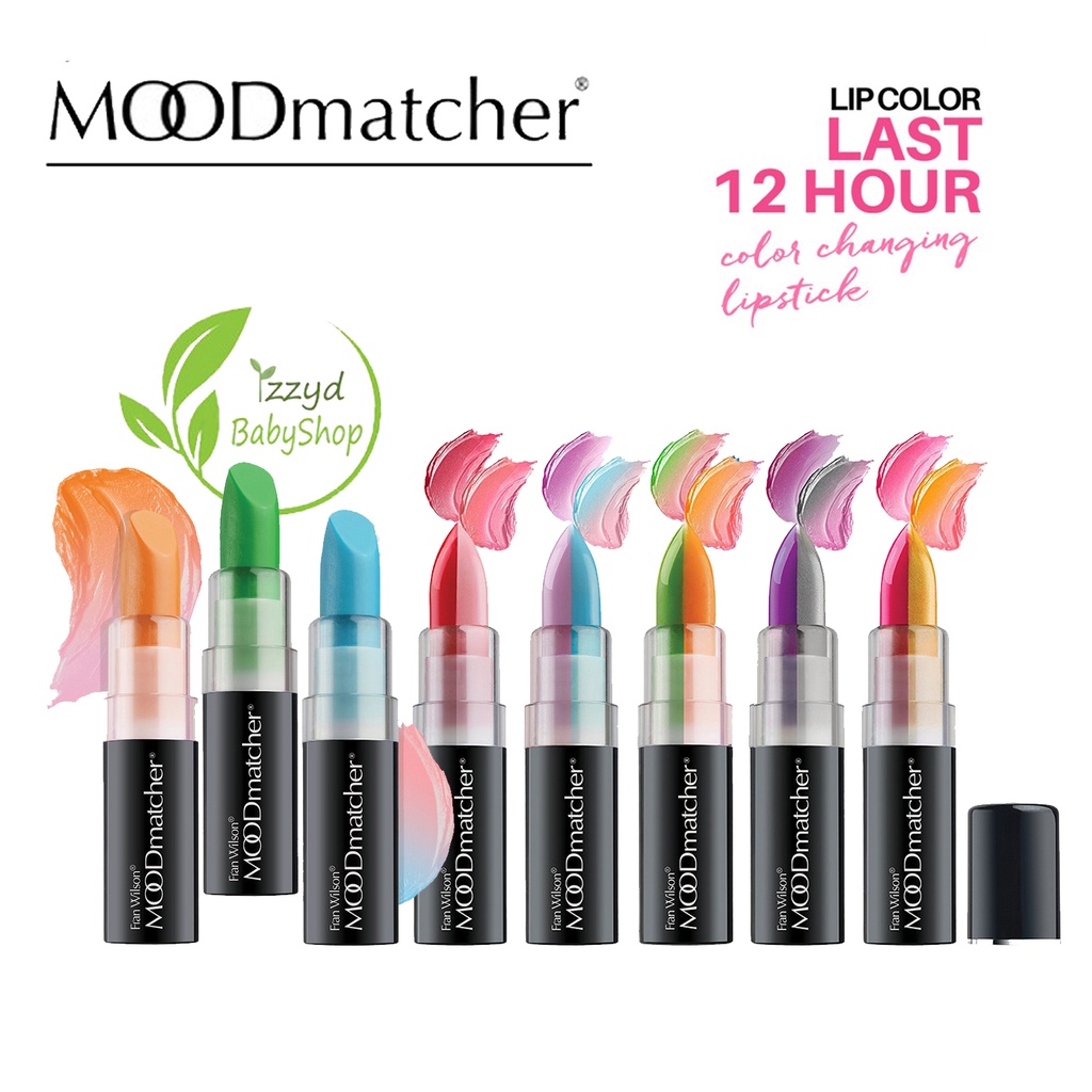 ❣️Izzyd❣️ Moodmatcher Original atau split lipstick awet Tahan Lama Maskproof Smudgeproof dengan Aloe Vera dan Vitamin E moodmatcher Lipstick