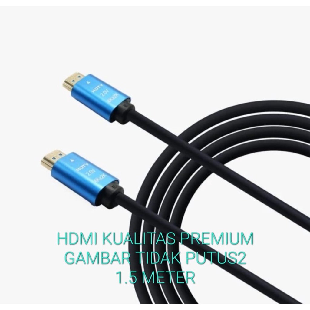 G646 KABEL HDMI 1.5 METER 4K KABEL TELEVISI PS GAME CPU MONITOR LAYAR LED FULL HD JACK MALE FEMALE LAPTOP TV GAMBAR SUARA KUALITAS SUPER PREMIUM KONEKTOR PLUG BOOT KOMPUTER SWITCH ROUTER MODEM COMPUTER INDIHOME FIRTSMEDIA ROUTER ORIGIN RESOLUSI  2.0