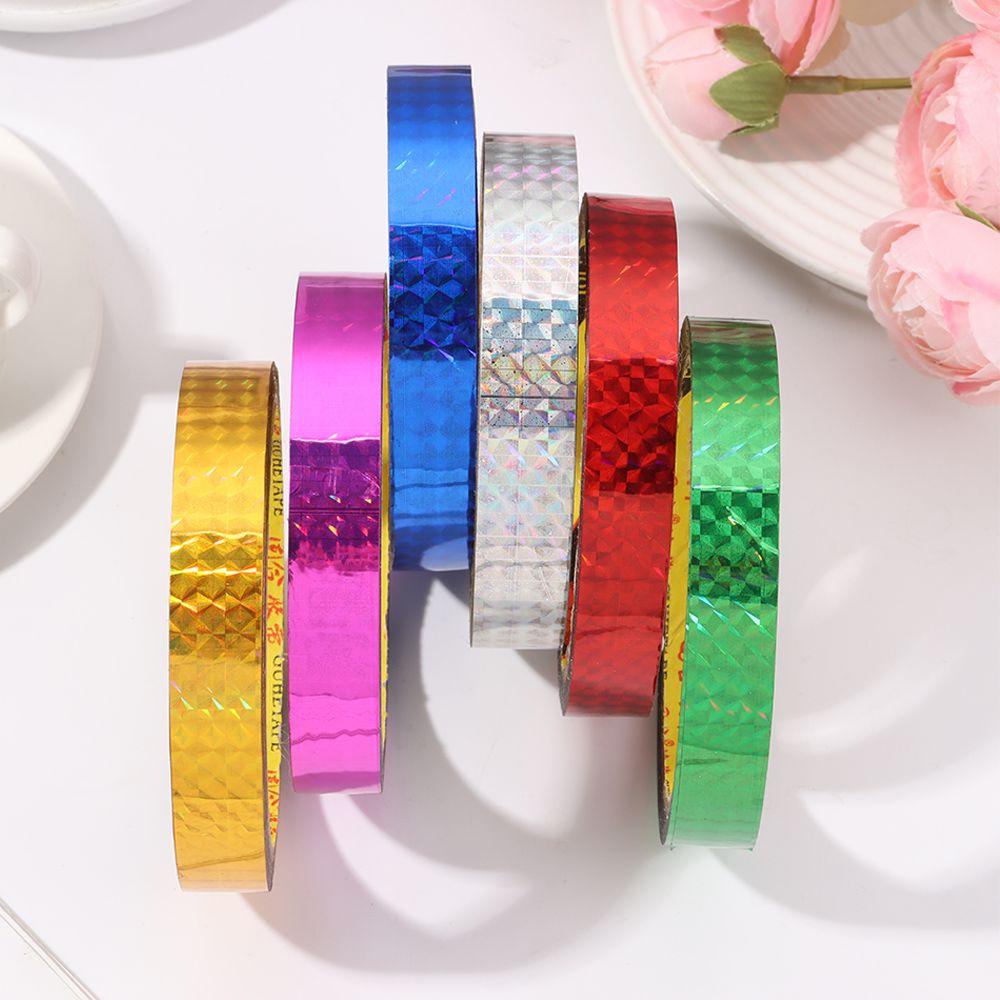 Nanas Shiny Wrapping Tape Alat Tulis Perekat Stiker Kaset Kantor Dekoratif Lengket