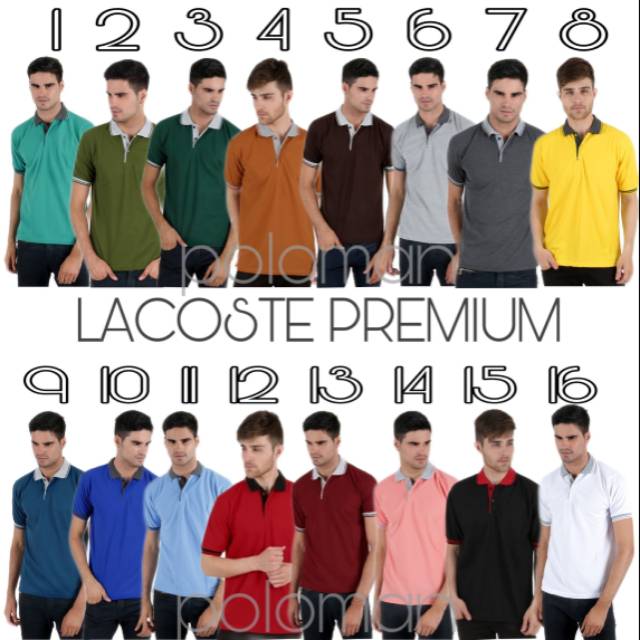 KAOS KRAH/POLO SHIRT/KAOS POLOS/BAJU POLO/POLO GROSIR ...0007 / kaos seragam piqe bordir baju kerja