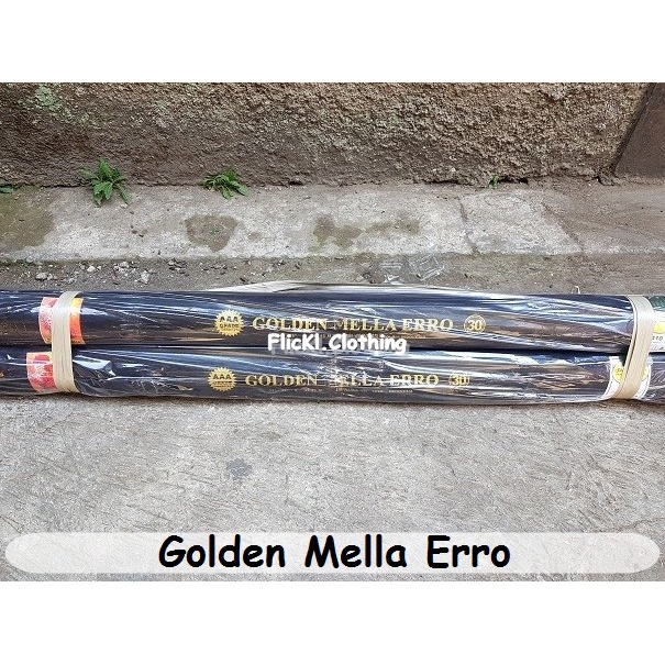 Bahan Kain Golden Mella Erro Hero Erow Puring Furing Polos Eceran