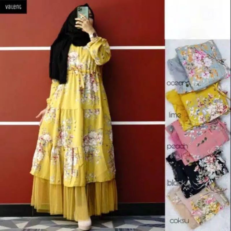 gamis tutu maxy