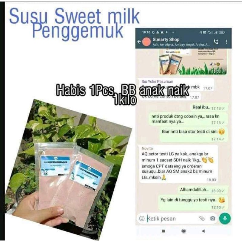 

Onecow penggemuk badan