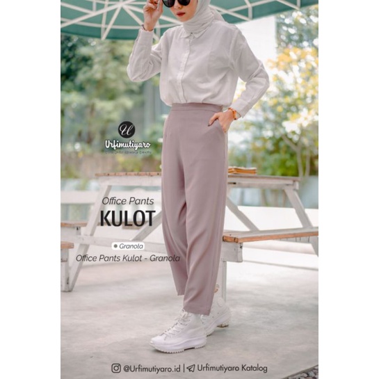 Office Pants Cullote by Urfimutiyaro Ready