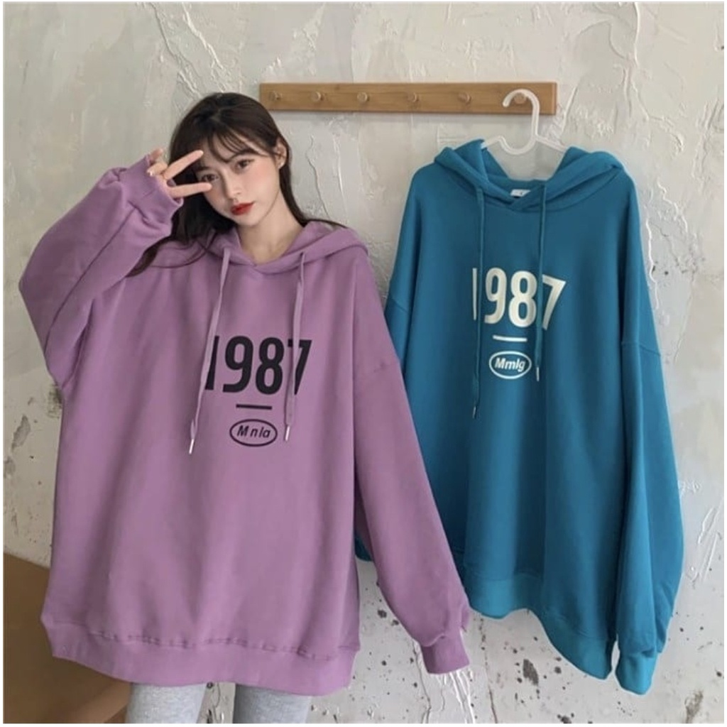 HOODIE UNISEX 1987 MMLG - ATASAN TEBAL TERLARIS