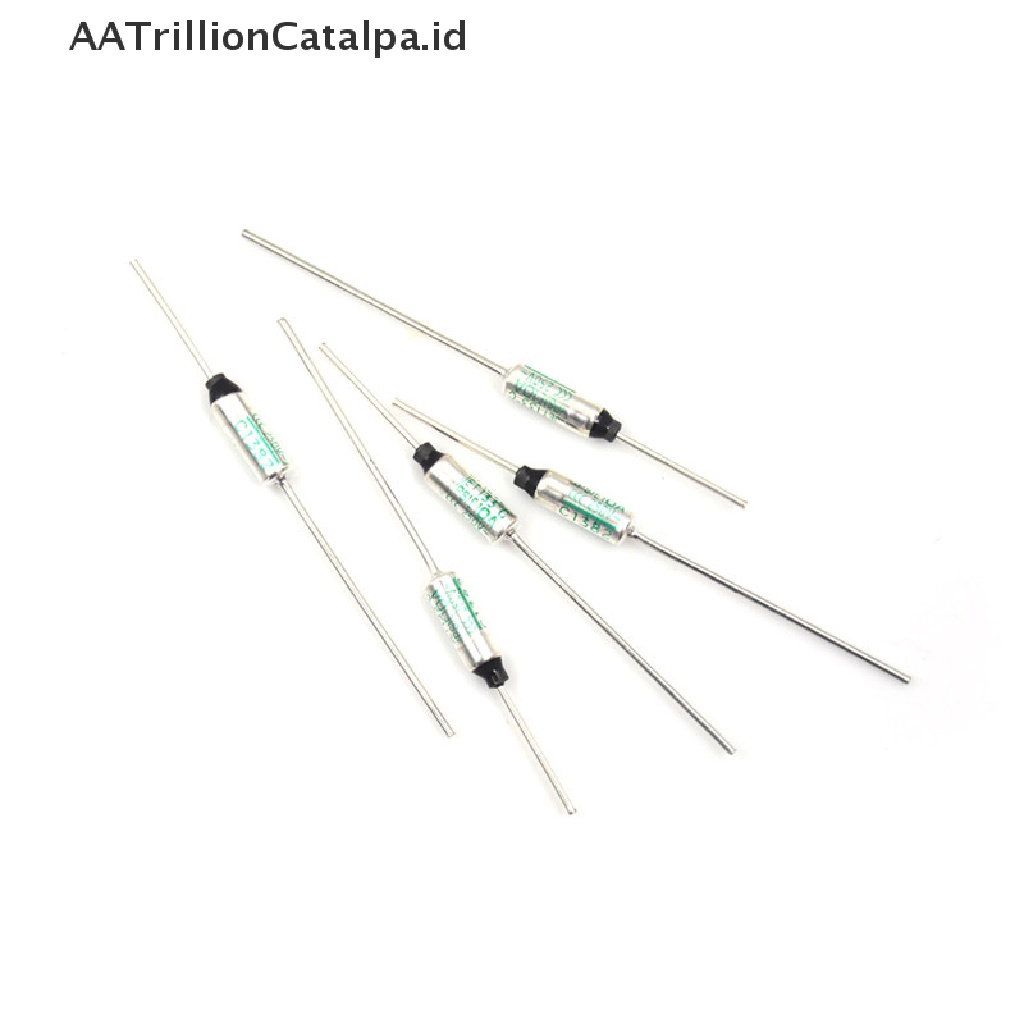 NEC (AATrillionCatalpa) 5pcs SF129E Sefuse Sekring Thermal 133°C 133 Celcius Derajat 10A 250V