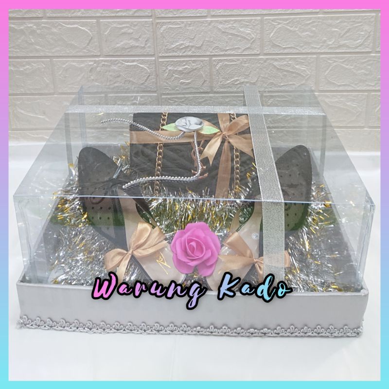 HANTARAN NIKAH TAS DAN SEPATU | TAS SET SEPATU SESERAHAN