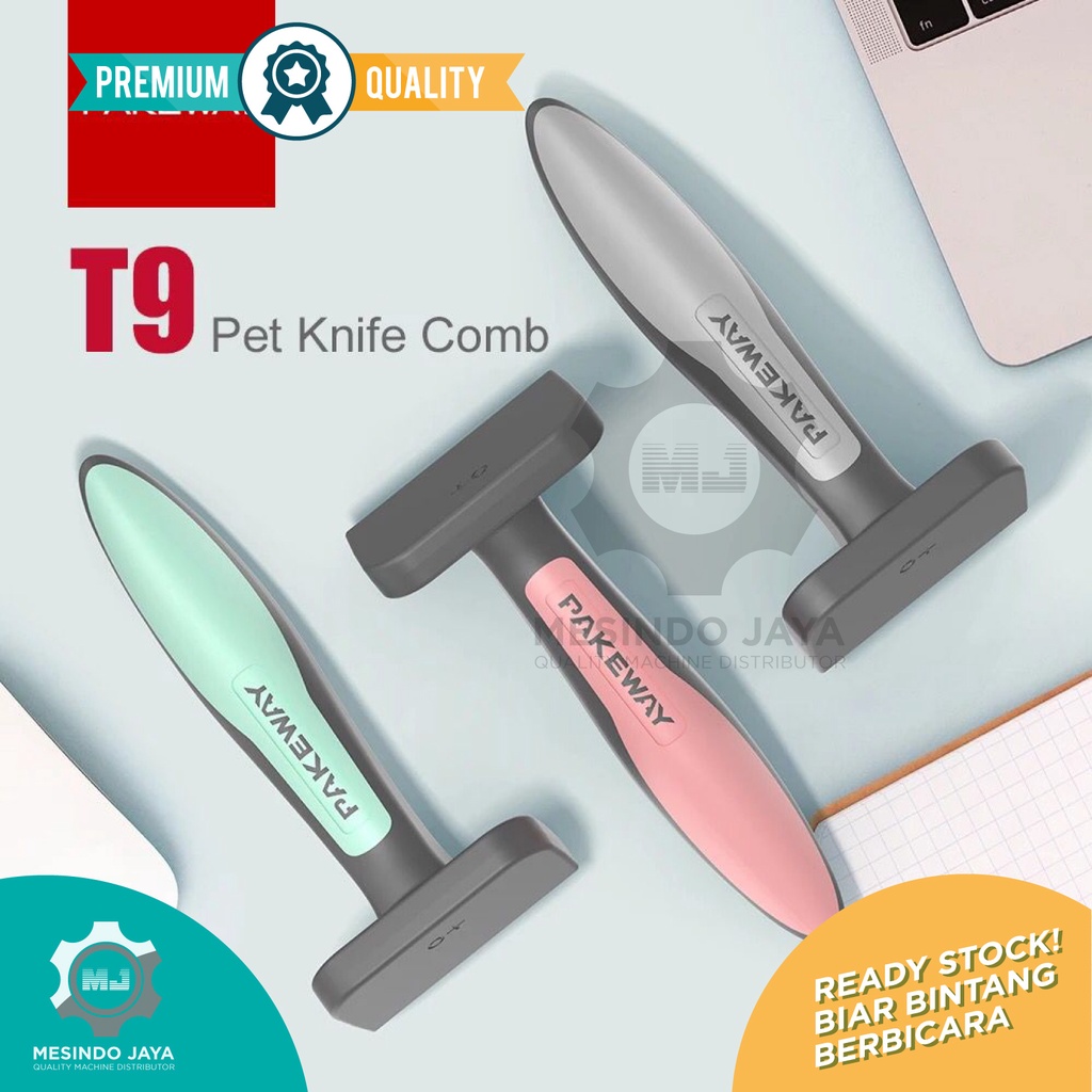 Deshedding Comb Pakeway Sisir Bulu Hewan Anjing Kucing Rontok Grooming Sisir Shedding Pengangkat Bulu Kusut Rontok Bulu Anjing Kucing Hewan Needle Comb Dog Cat