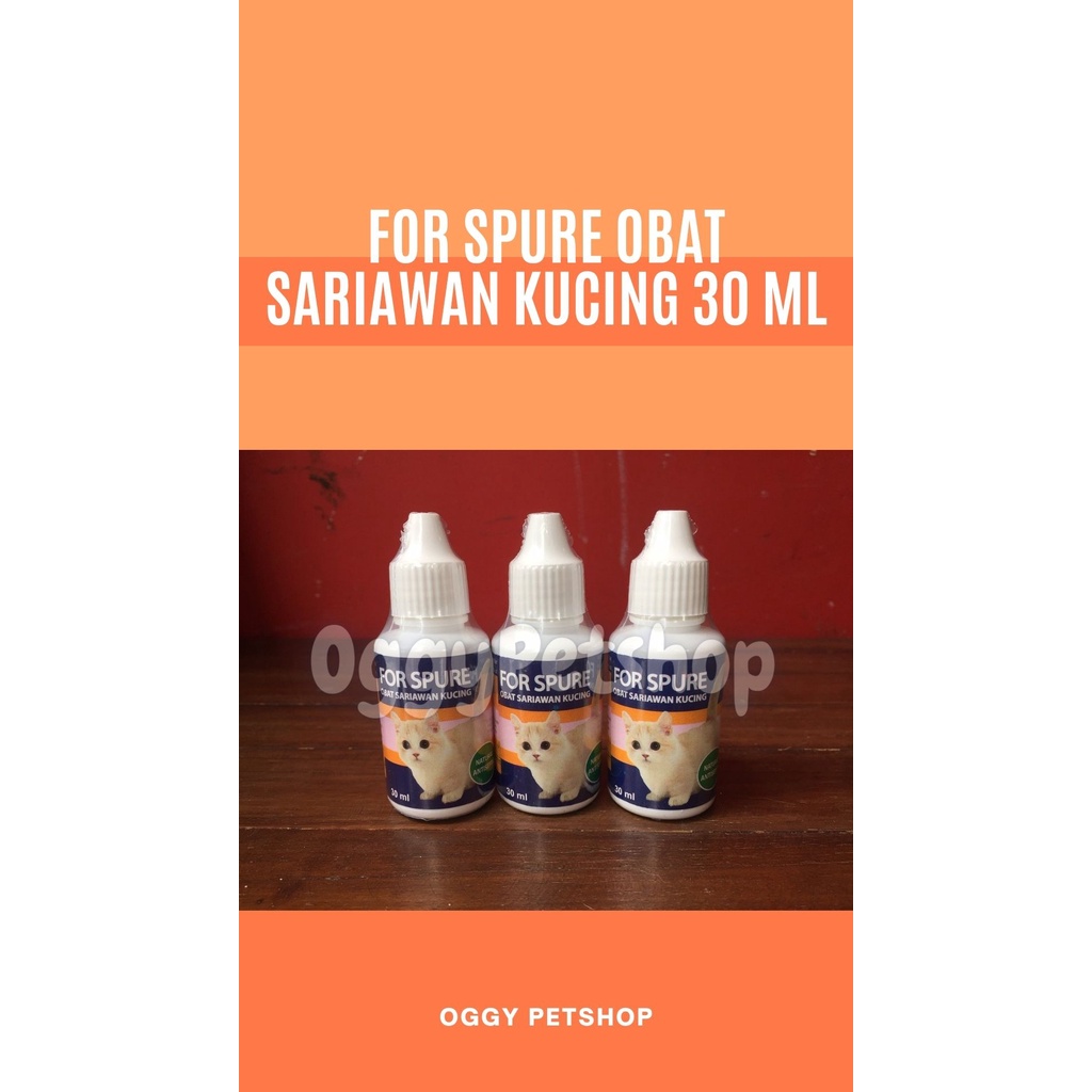 FOR SPURE Obat Sariawan untuk kucing 30ml