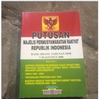 Putusan Majelis Permusyawaratan Rakyat Republik Indonesia