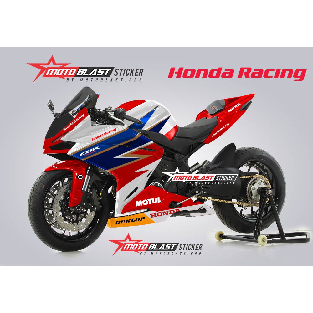 Decal Stiker Motor Full Body Motoblast Honda CBR250RR Livery RWB Fireblade
