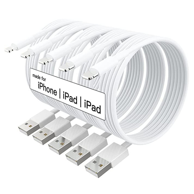 Kabel Charger IPhone Apple Kabel Quick Charge Untuk Iphone11 12 Pro Max XS XR X6 6s 7 8 Plus Se2020 Mini