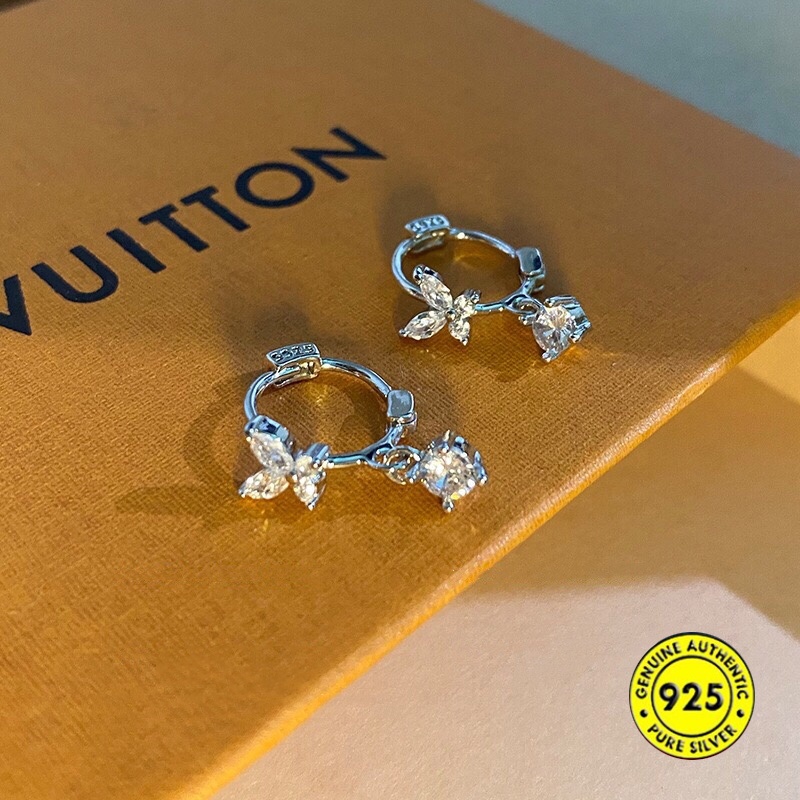 Anting Tusuk Sterling Silver 925 Untuk Wanita