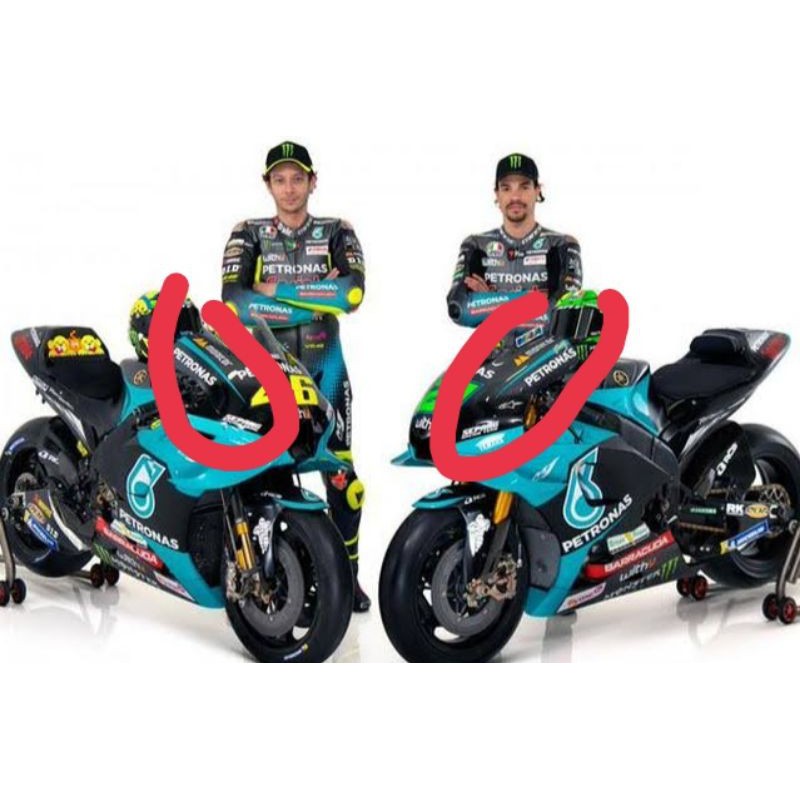 STICKER MONITOR SPONSOR MOTOGP PETRONAS