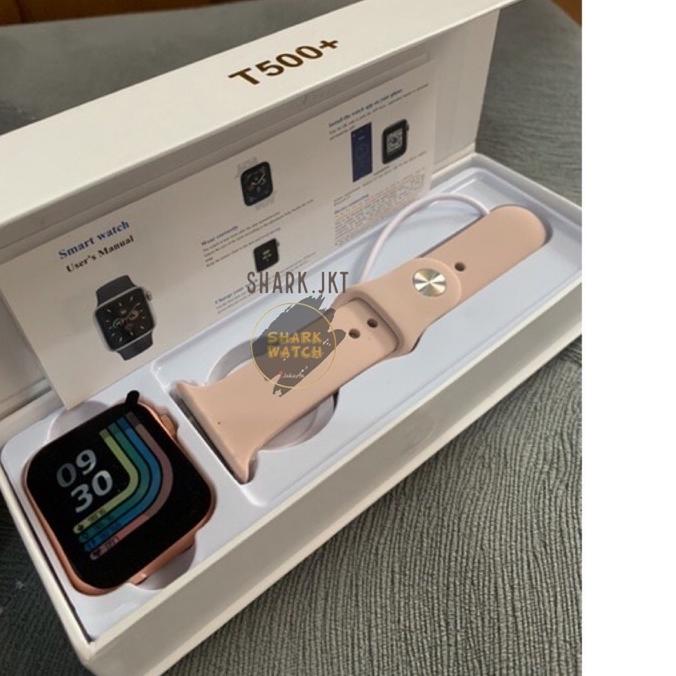 ❋ GARANSI✅️ T500 / T55 / T500+ / T600Pro Y68 / W26+ Pro W27 Smartwatch Jam Tangan Pintar Bisa Ganti 