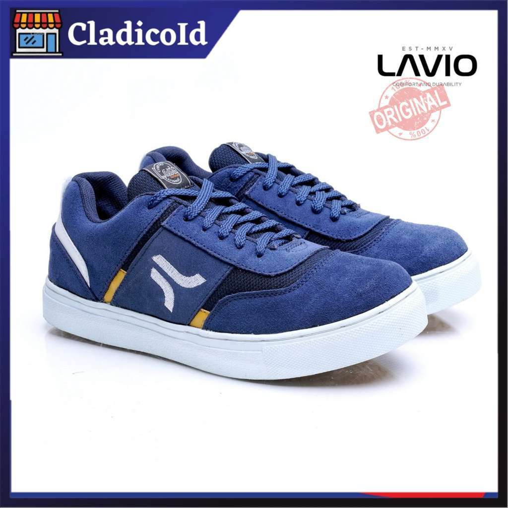 SEPATU SNEAKERS PRIA KEREN SNEAKER CASUAL OUTDOOR  ORIGINAL ANAK MUDA NONGKRONG SEKOLAH LAVIO