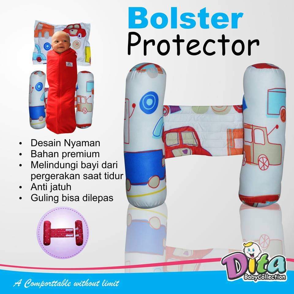 GULING BAYI GULING ANTI JATUH BOLSTER PROTECTOR