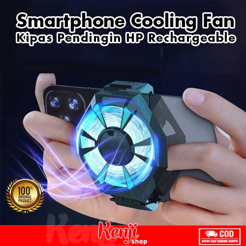 Kipas Hp Pendingin Handphone Smartphone Cooling Fan Heat Sink Rechargeable USB Willkey F21