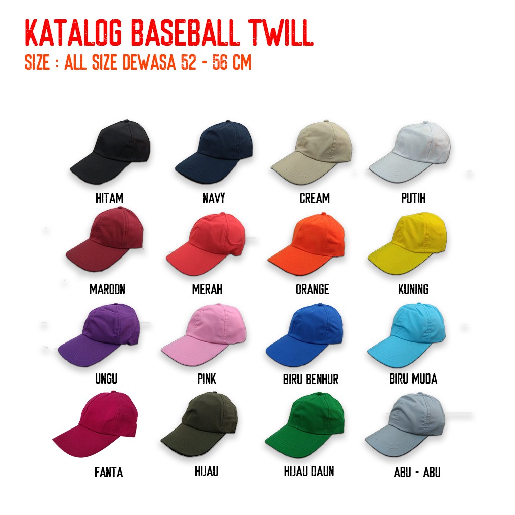 NEW Topi Polo / Polos / Baseball / Tumblr / Pria Wanita TWILL