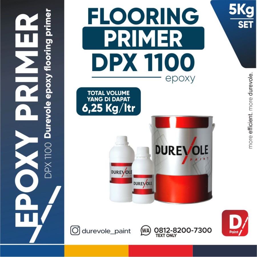 Jual DUREVOLE EPOXY PRIMER DPX 1100 (GALON SET) Shopee Indonesia