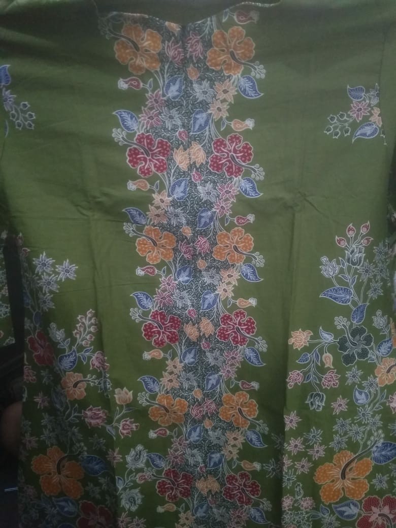 Atasan Tunik Batik Wanita/tunik Batik Wanita Zipper Depan/atas Batik Wanita Sragam Kerja