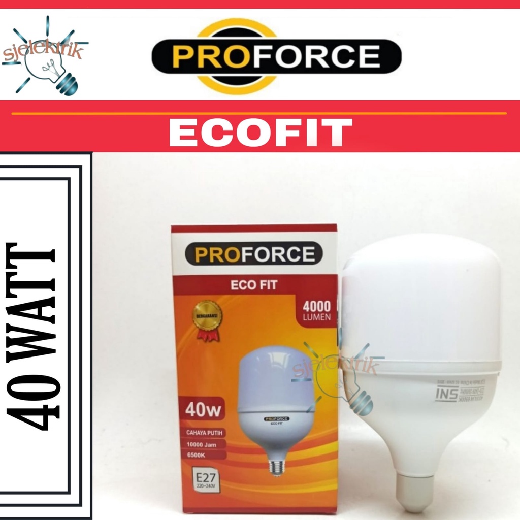 Lampu Led Kapsul 40watt/Led Kapsul 40wat/Proforce/led bergaransi