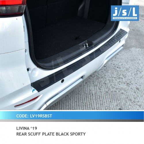 Sillplate Belakang All New Livina 2019 Model Sporty