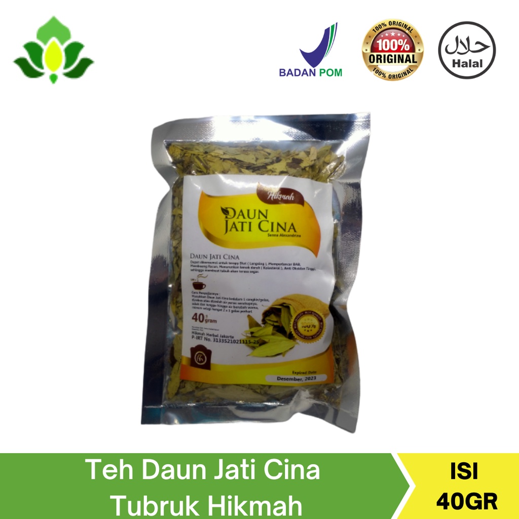 

Teh Daun Jati Cina Tubruk Hikmah