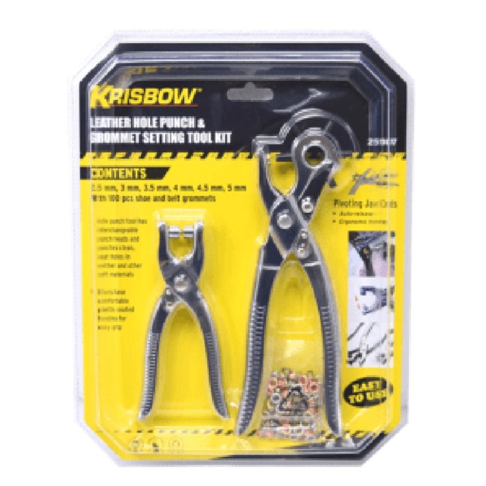 freeongkir ORIGINAL KRISBOW TANG PEMBUAT LUBANG MATERIAL KULIT DENGAN ALAT PRESS gratisongkir