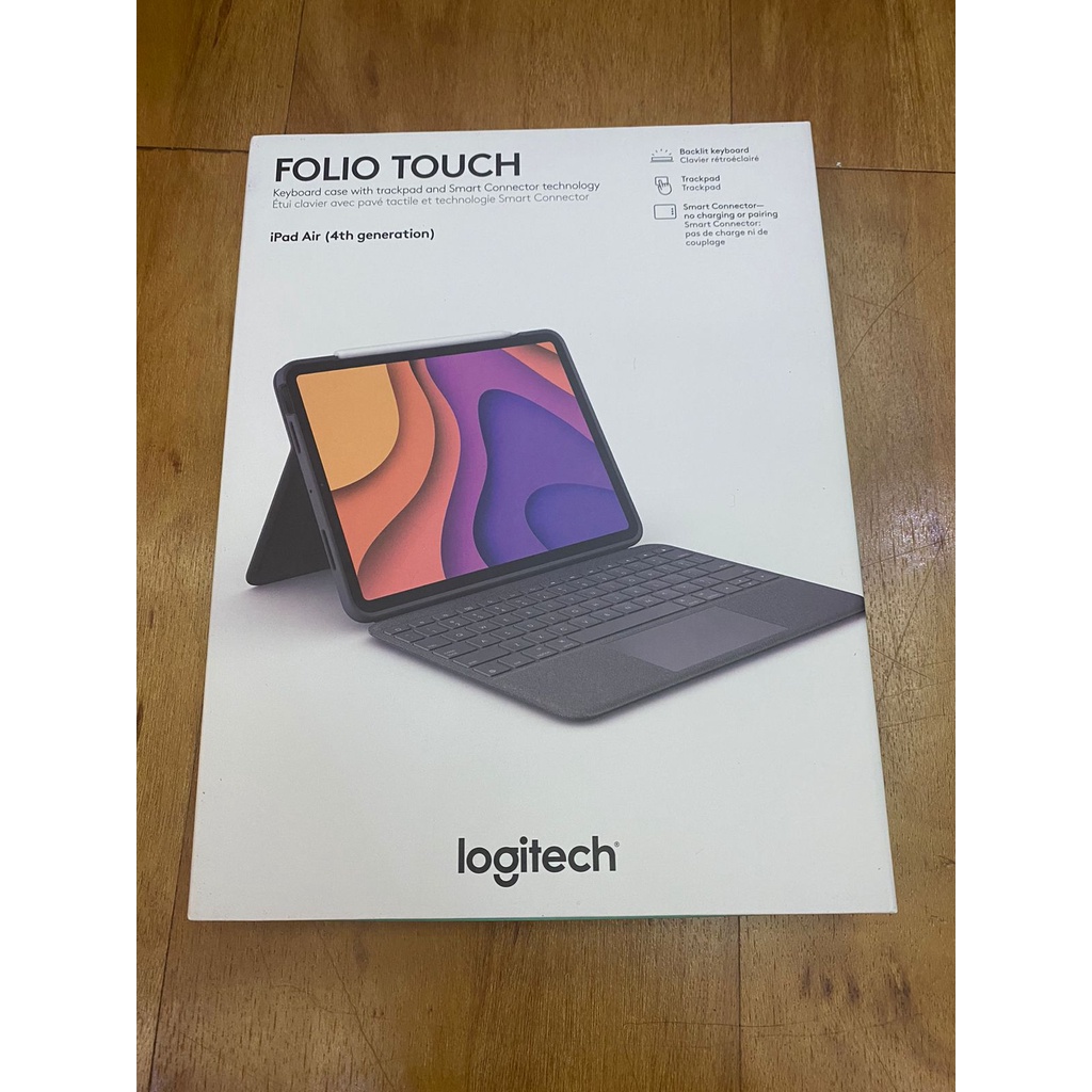 Logitech Folio Touch Keyboard Case with Trackpad iPad Air (4th generation)