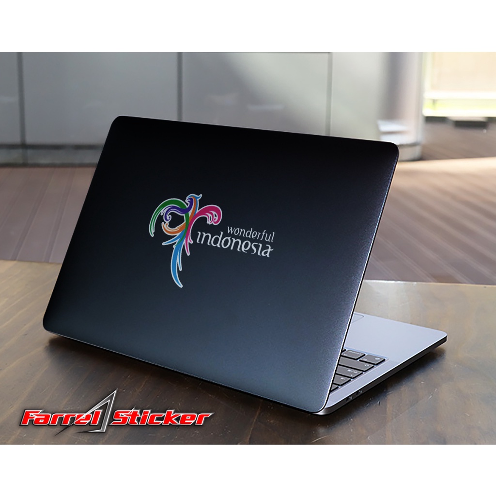 stiker sticker WONDERFUL INDONESIA 20 X 11