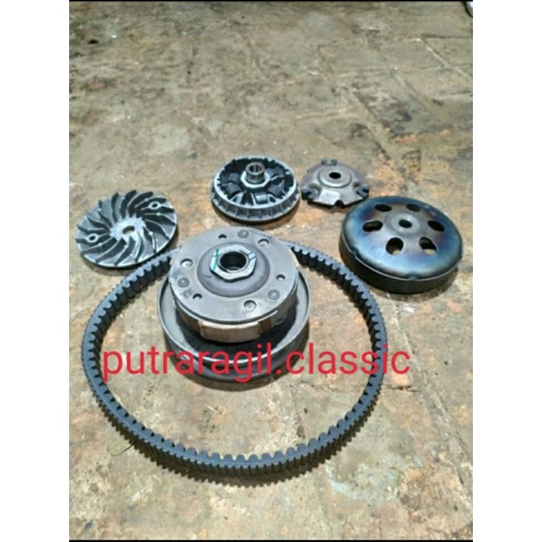 POLLY PULLY CVT FULL SET HONDA VARIO 150 LED VARIO 125 LED ORIGINAL COPOTAN PNP VARIO 125 OLD