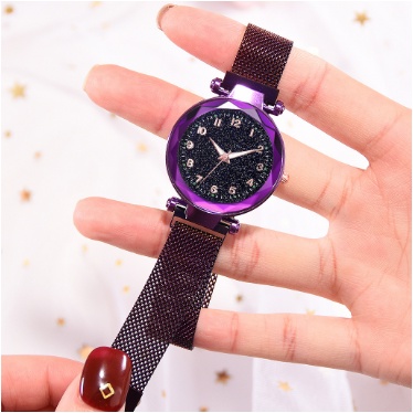 Jam Tangan Mewah Wanita Magnet Anti Air korea Style  Bisa COD, Beli Banyak Gratis Ongkir Dari Shopee Buruan