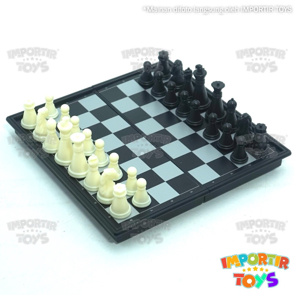 Catur Magnet Chess Game Magnetic Travelling Mudah Dibawa