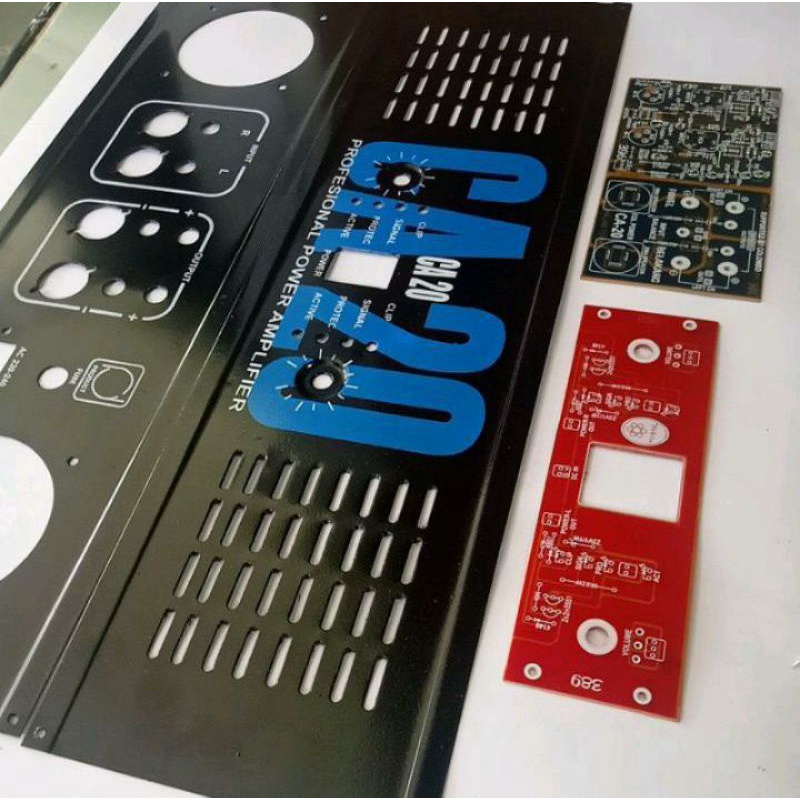 Panel ca 20 plus pcb depan belakang.
