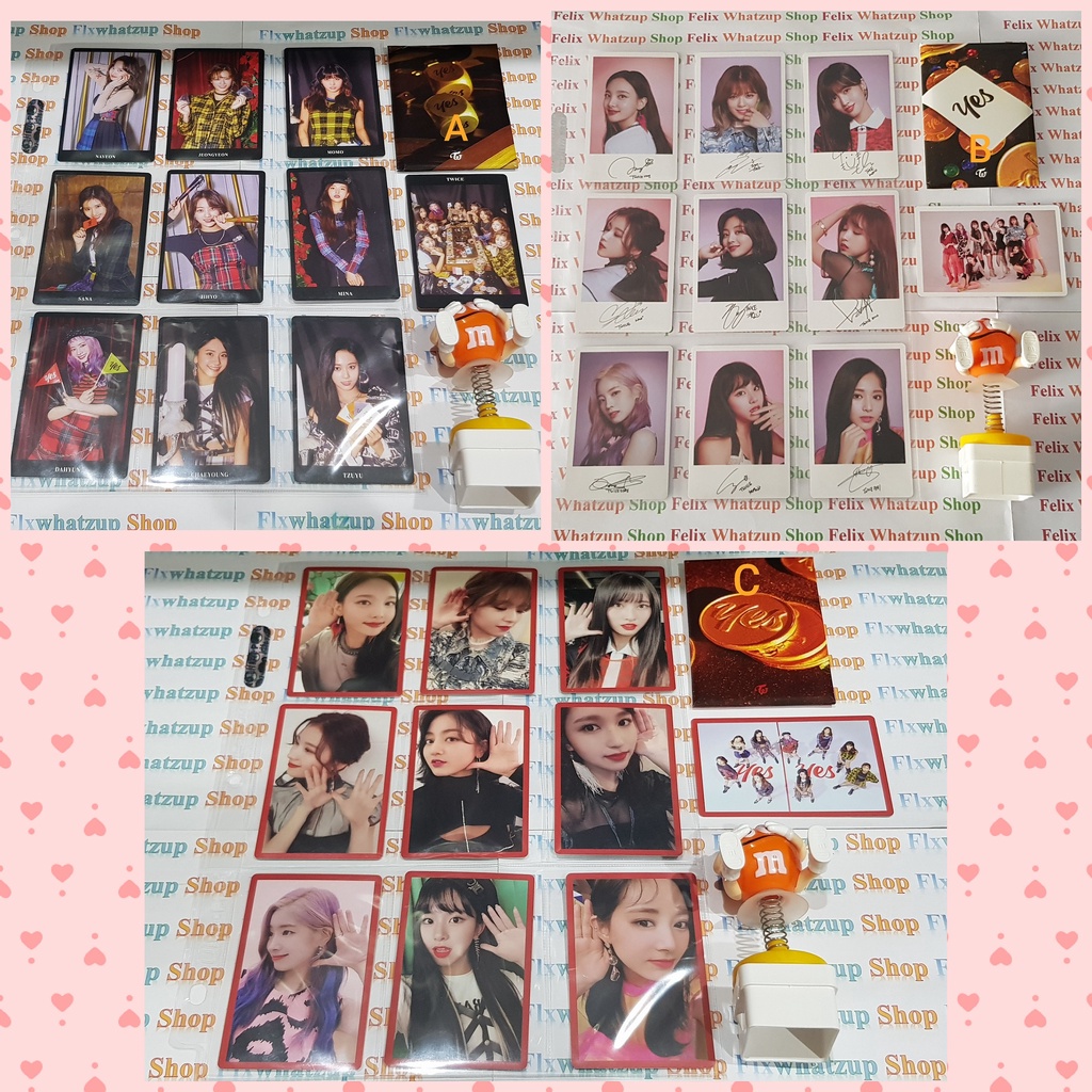 Twice Yes or Yes Photocard Benefit Official