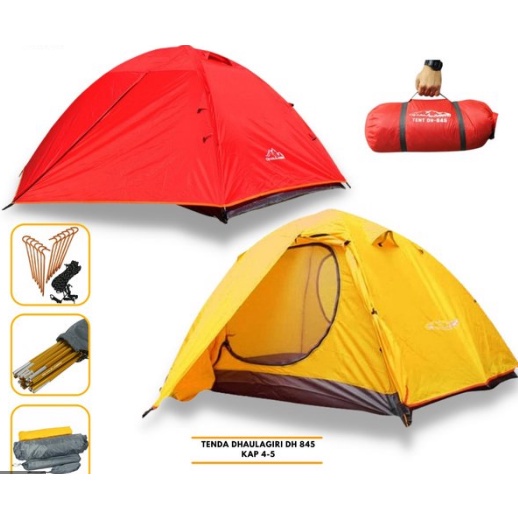 TENDA CAMPING DHAULAGIRI DH 823 DH 800463 2-3 PERSON - ORIGINAL