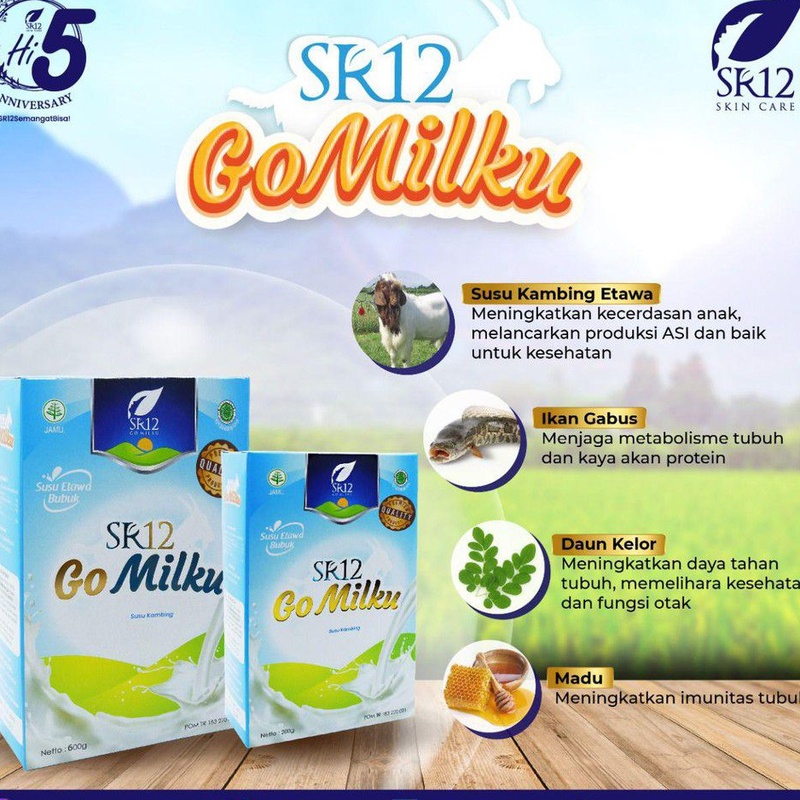 

TERLARIS SUSU KAMBING ETAWA - GO MILKU SR12