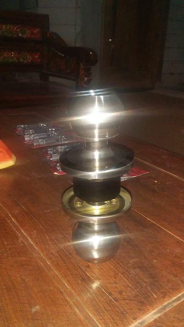 Slot Pintu Rumah | Kunci Pintu Kamar Mandi | Handle Pintu Rumah Bulat Stainless Muller