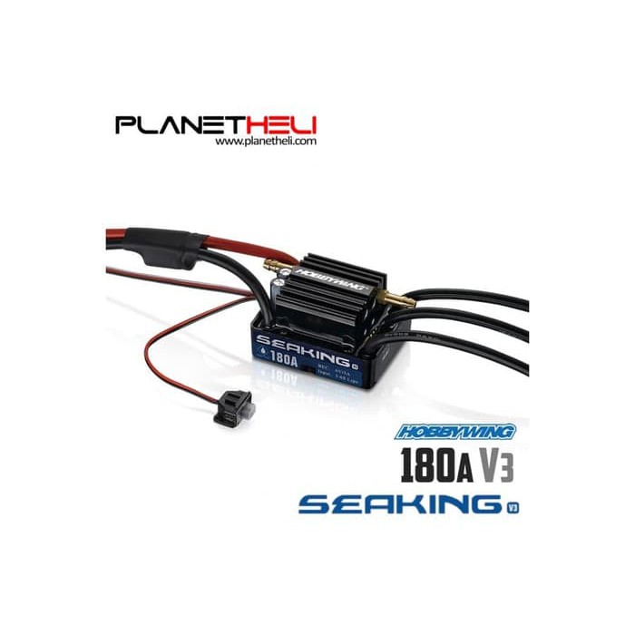 HobbyWing SeaKing 180A V3 Brushless ESC for RC Boat