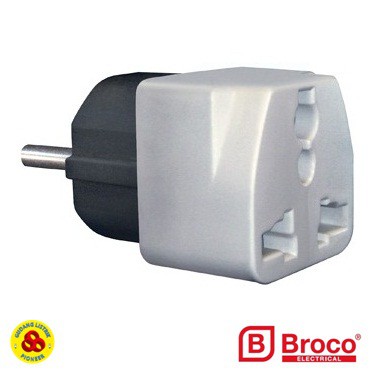 Broco Over Steker Universal 13910 Multi Plug 3P