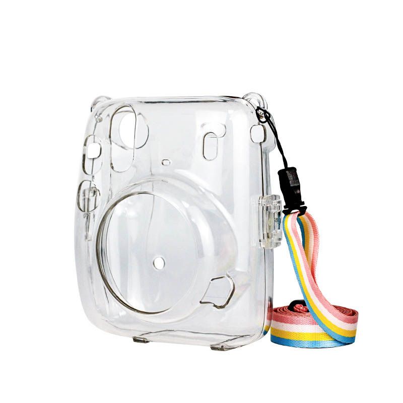 [HANYA CASE] Fujifilm Instax Mini 11 Clear Hardcase + Tali Strap (2 Version)