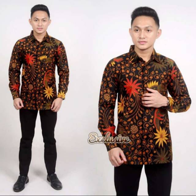 Kemeja batik kain unggul jaya