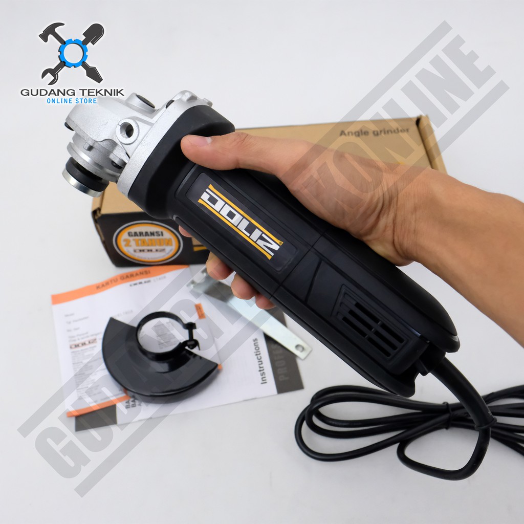 Mesin Gerinda Tangan Doliz BA860S - Angle Grinder 4inch Doliz BA 860 S