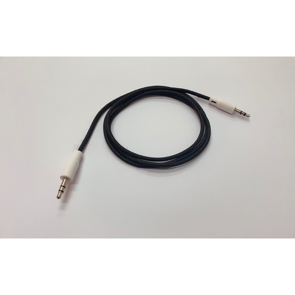 MIINII Kabel Audio AUX 1x1 Motif Kabel Tali Sepatu 1×1 Jack 3.5MM 1M