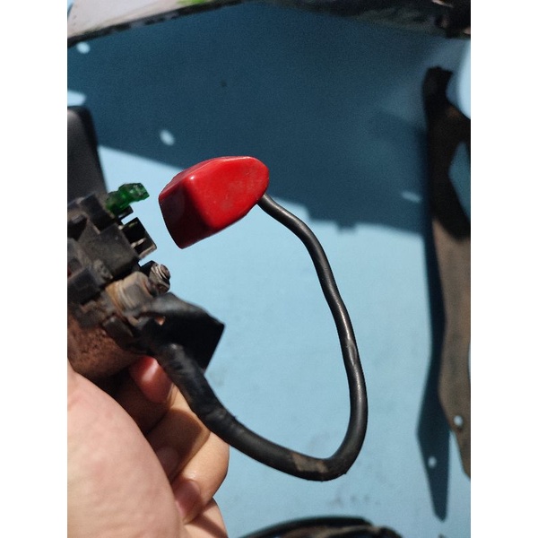 wire lead stater ninja 250 karbu fi 250fi z250 250cc 4tak kabel bendik Bandik stater ke aki