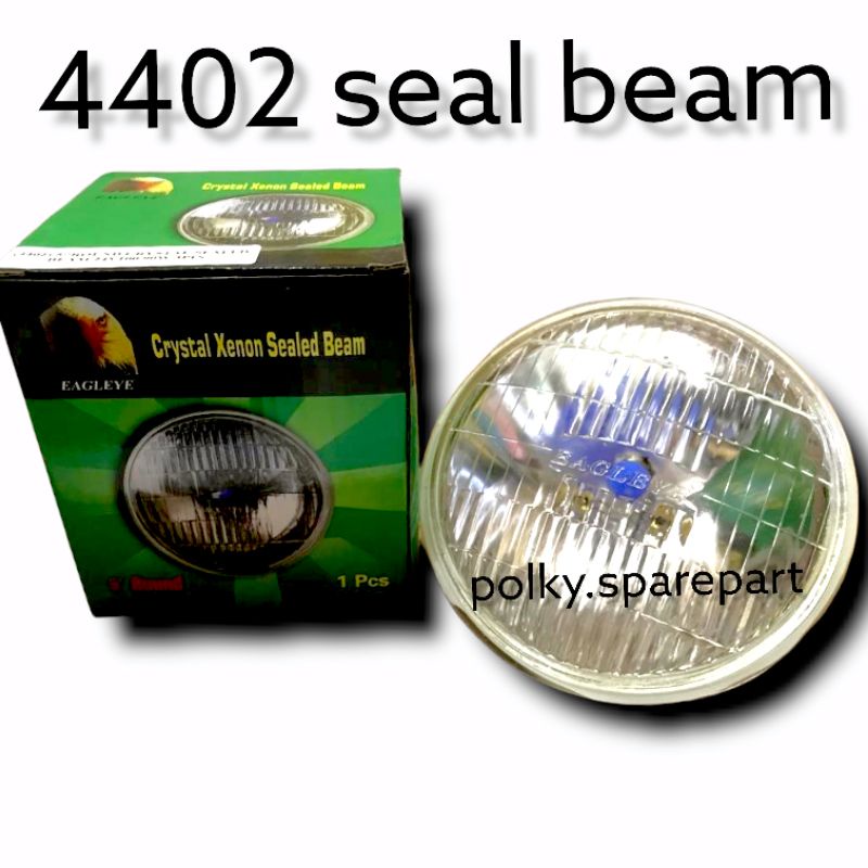 4402 SEAL BEAM BULAT EAGLEYE HIGH QUALITY LAMPU MOBIL TRUCK