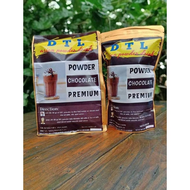 

Bubuk Minuman Premium Coklat DTL Powder Drink