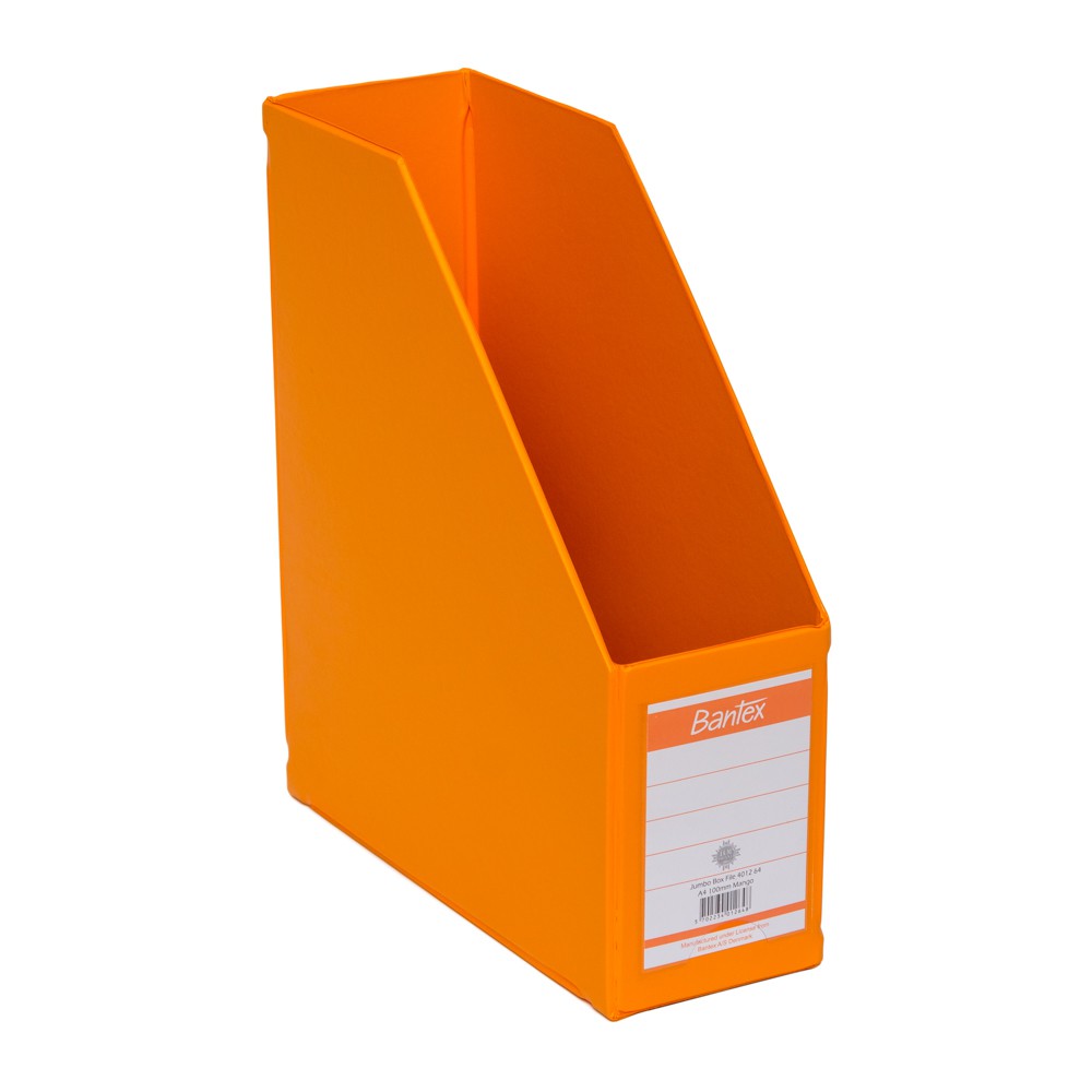 

Bantex Magazine File (Box File) A4 10cm Mango 4012 64